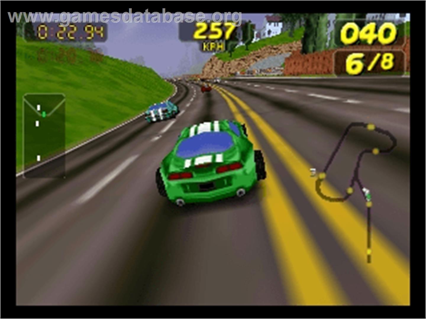 San Francisco Rush: Extreme Racing - Nintendo N64 - Artwork - In Game