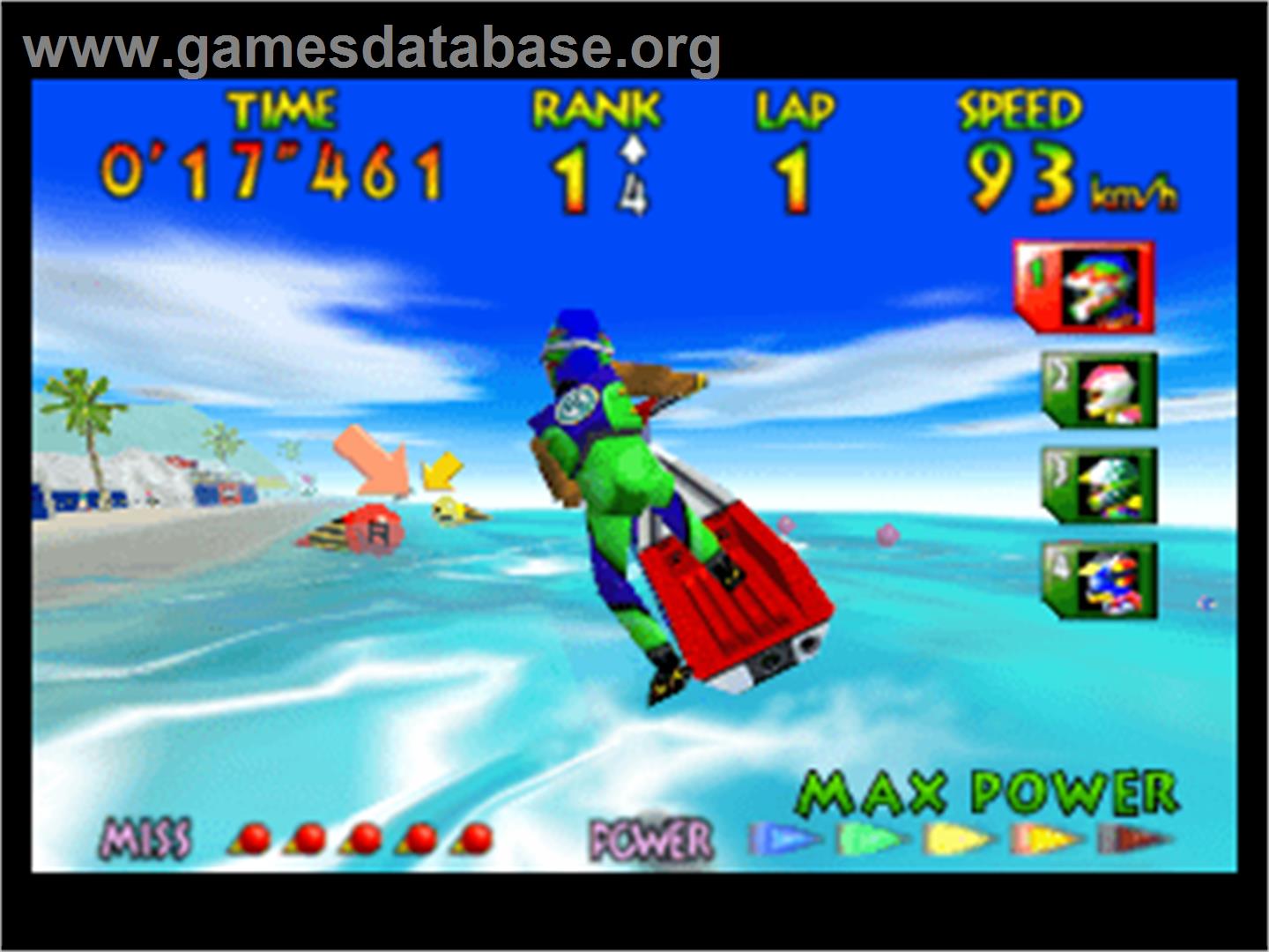 Wave Race 64: Shindou Edition - Nintendo N64 - Artwork - In Game
