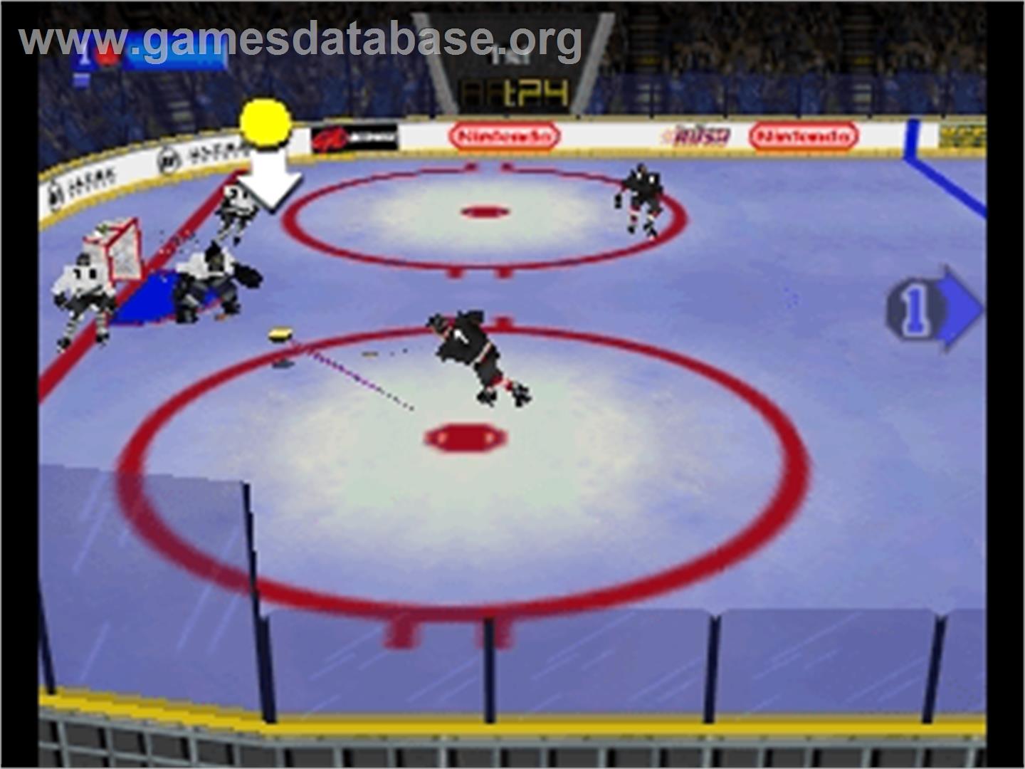 Wayne Gretzky's 3D Hockey '98 - Nintendo N64 - Artwork - In Game