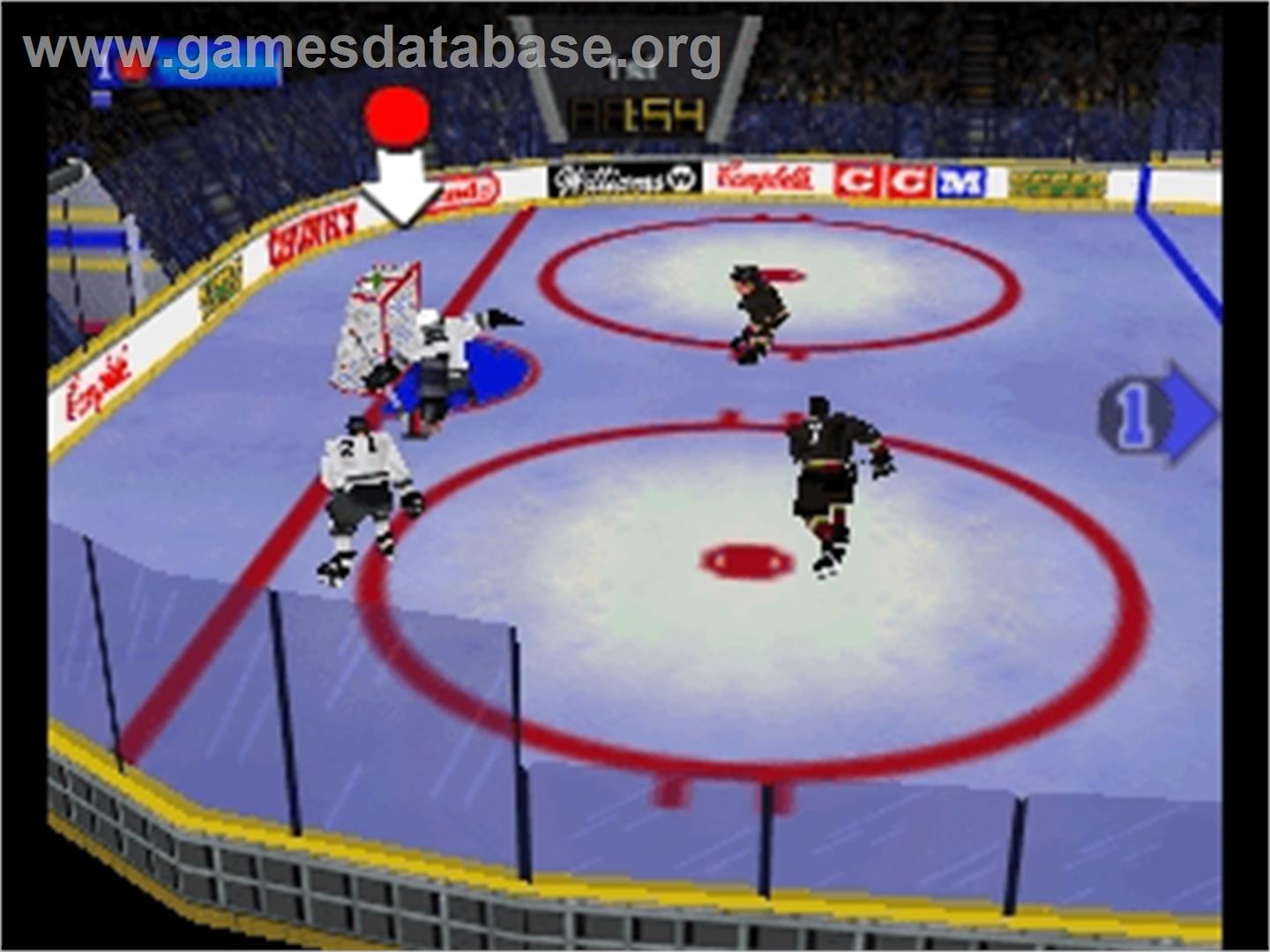 Wayne Gretzky's 3D Hockey - Nintendo N64 - Artwork - In Game