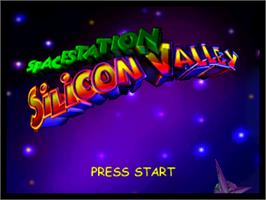 Title screen of Space Station Silicon Valley on the Nintendo N64.