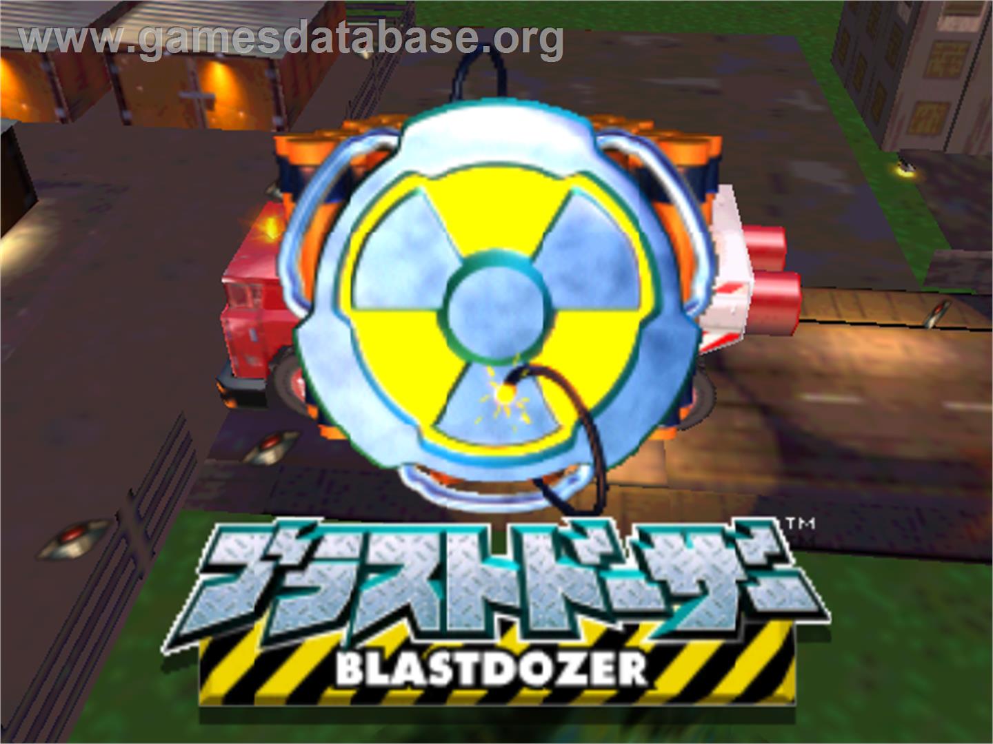 Blast Dozer - Nintendo N64 - Artwork - Title Screen