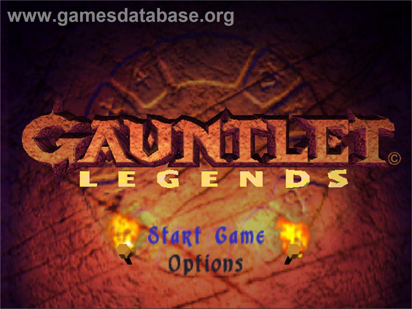 Gauntlet Legends - Nintendo N64 - Artwork - Title Screen