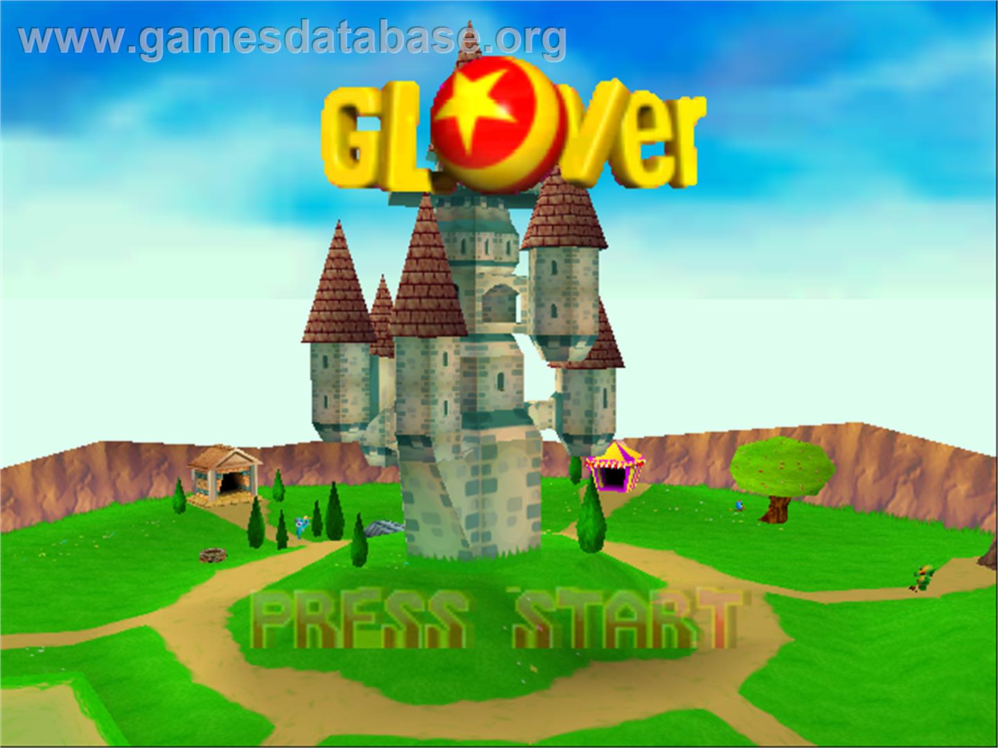 Glover - Nintendo N64 - Artwork - Title Screen