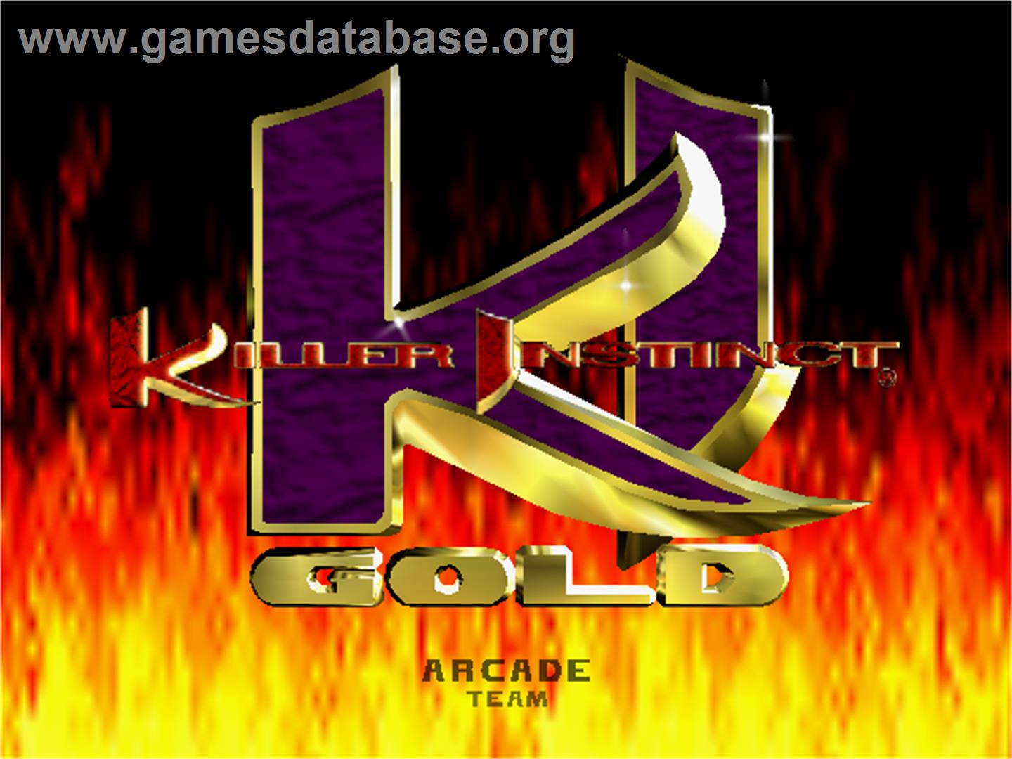 Killer Instinct Gold - Nintendo N64 - Artwork - Title Screen