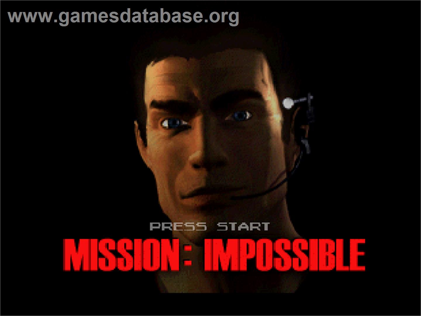 Mission Impossible - Nintendo N64 - Artwork - Title Screen