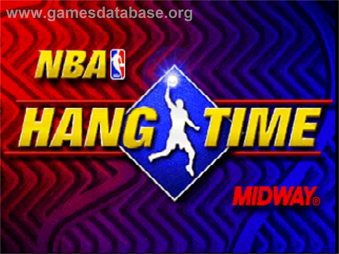 NBA Hang Time - Nintendo N64 - Artwork - Title Screen