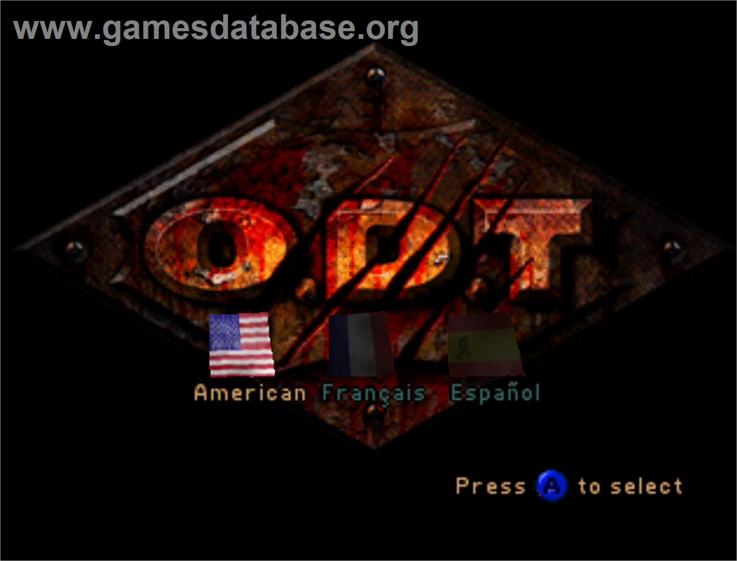ODT - Nintendo N64 - Artwork - Title Screen