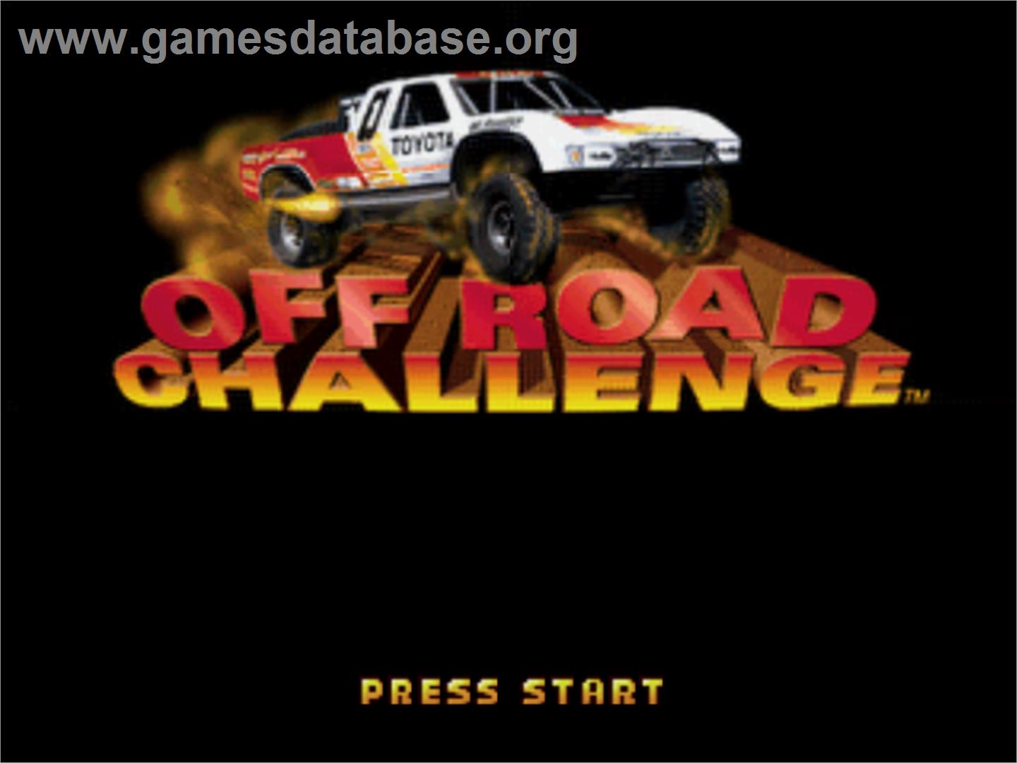 Off Road Challenge - Nintendo N64 - Artwork - Title Screen