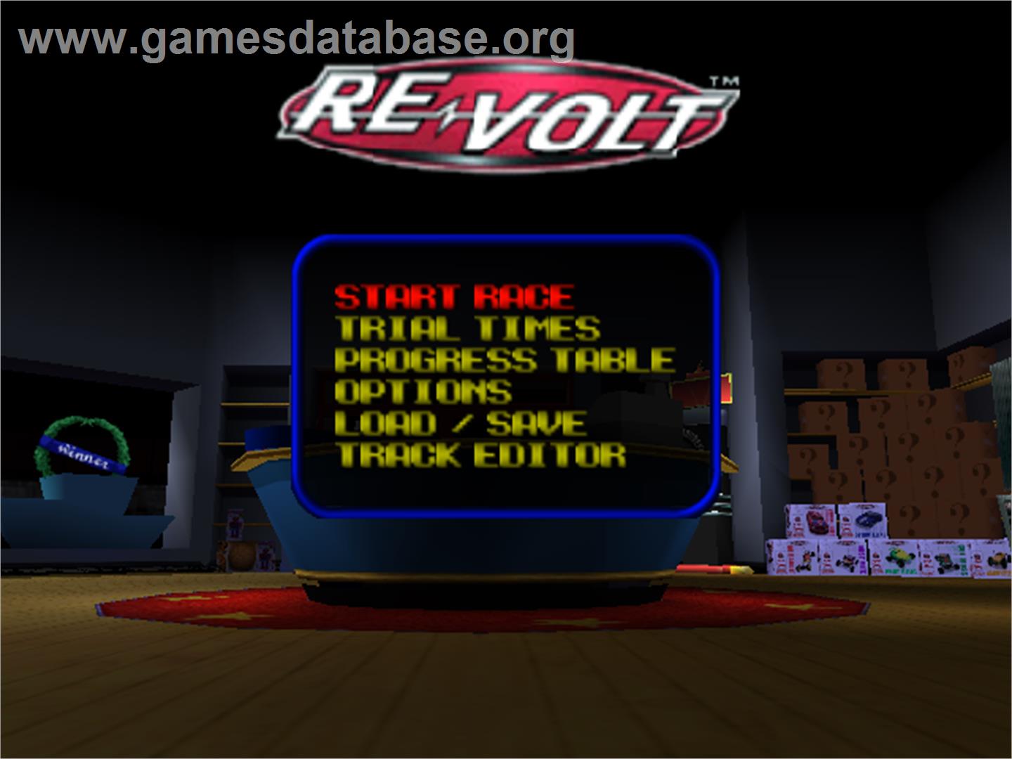 Re-Volt - Nintendo N64 - Artwork - Title Screen