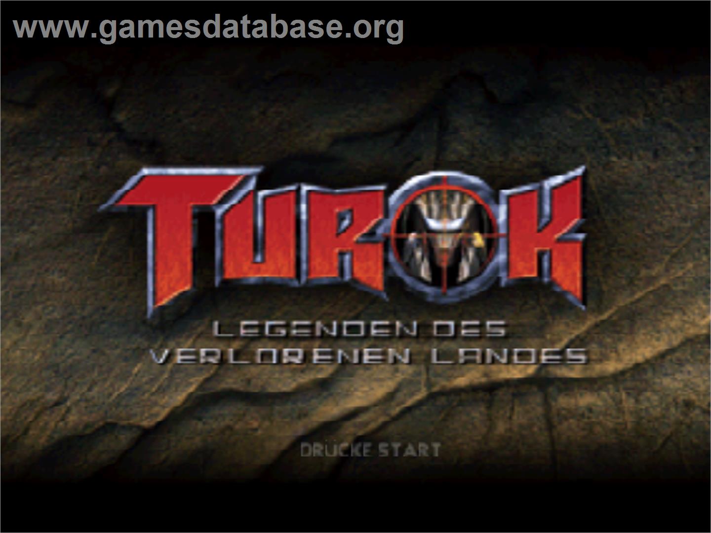 Turok: Legenden des Verlorenen Landes - Nintendo N64 - Artwork - Title Screen