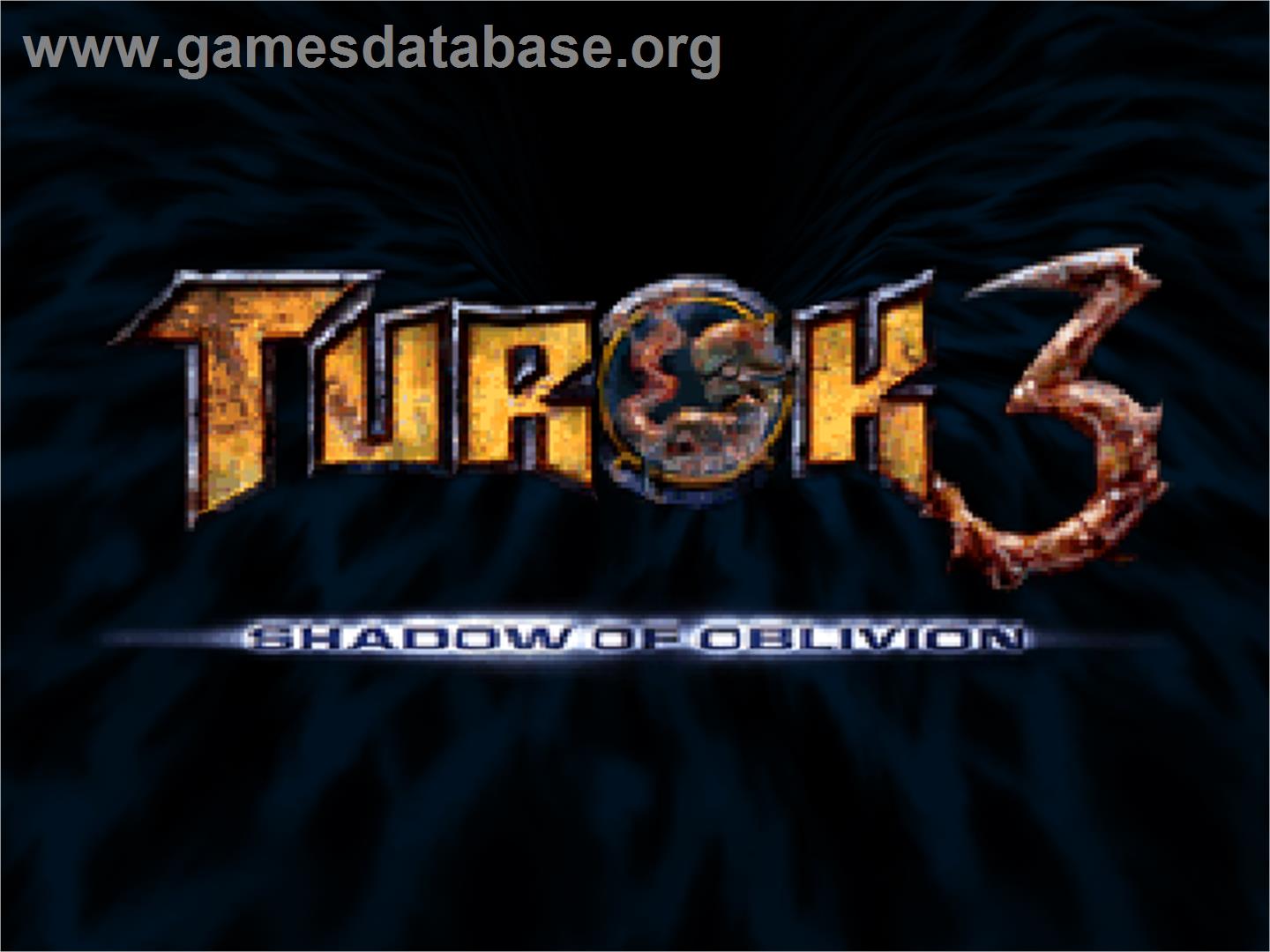 Turok 3: Shadow of Oblivion - Nintendo N64 - Artwork - Title Screen