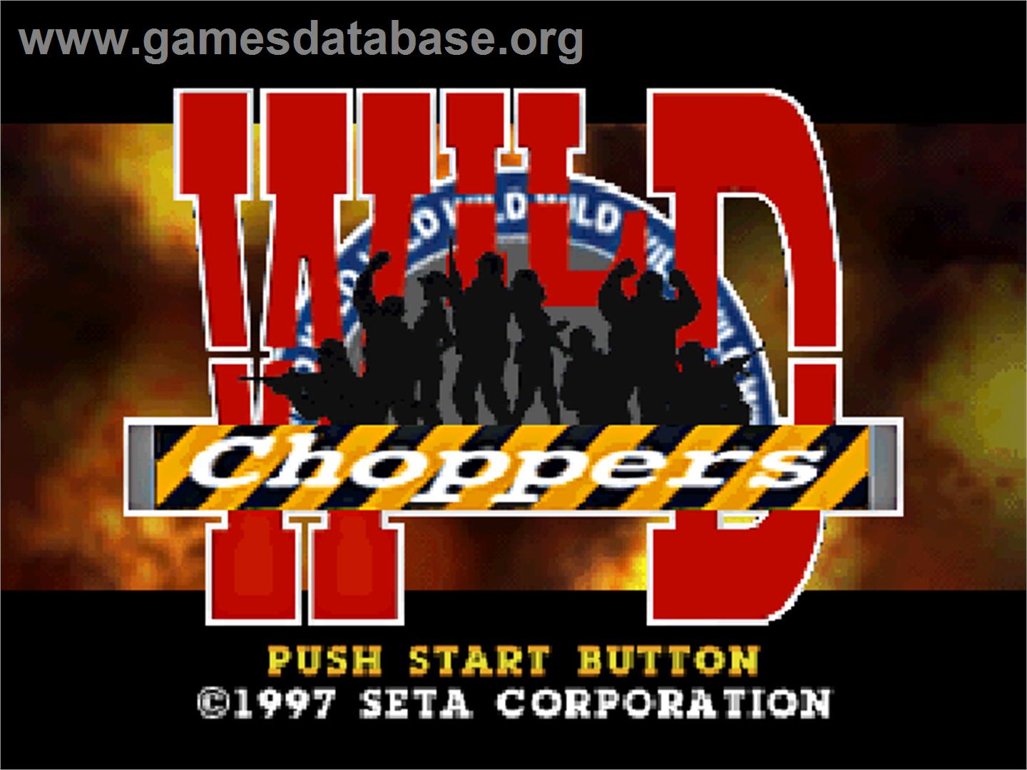 Wild Choppers - Nintendo N64 - Artwork - Title Screen