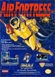 Advert for Air Fortress on the Nintendo NES.