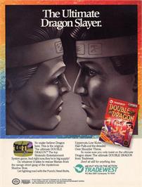 Advert for Double Dragon on the Nintendo NES.