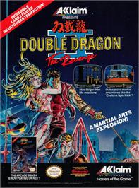 Advert for Double Dragon II - The Revenge on the MSX 2.
