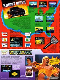 Advert for Knight Rider on the Nintendo NES.