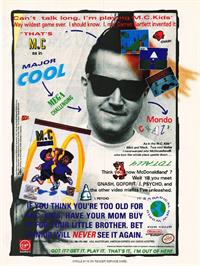 Advert for M.C. Kids on the Microsoft DOS.