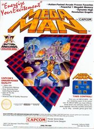 Advert for Mega Man on the Microsoft DOS.