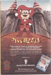 Advert for Puss N Boots: Pero's Great Adventure on the Nintendo NES.