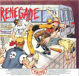 Advert for Renegade on the Nintendo NES.