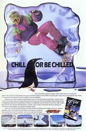 Advert for Ski or Die on the Nintendo NES.