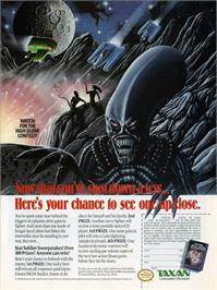 Advert for Star Soldier on the MSX 2.