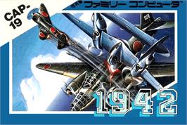 Box cover for 1942 on the Nintendo NES.