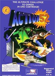 Box cover for Action 52 on the Nintendo NES.