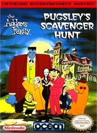 Box cover for Addams Family: Pugsley's Scavenger Hunt on the Nintendo NES.