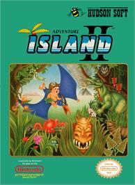 Box cover for Adventure Island 2 on the Nintendo NES.
