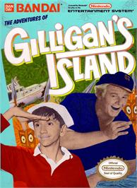 Box cover for Adventures of Gilligan's Island on the Nintendo NES.