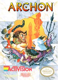 Box cover for Archon: The Light and the Dark on the Nintendo NES.