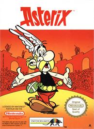 Box cover for Asterix on the Nintendo NES.