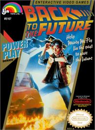Box cover for Back to the Future on the Nintendo NES.