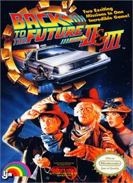 Box cover for Back to the Future 2 & 3 on the Nintendo NES.