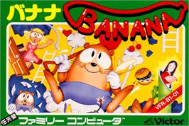 Box cover for Banana on the Nintendo NES.