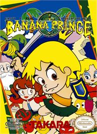 Box cover for Banana Prince on the Nintendo NES.