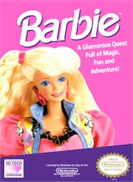 Box cover for Barbie on the Nintendo NES.