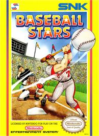 Box cover for Baseball Stars on the Nintendo NES.
