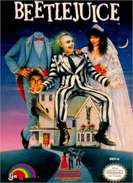 Box cover for Beetlejuice on the Nintendo NES.