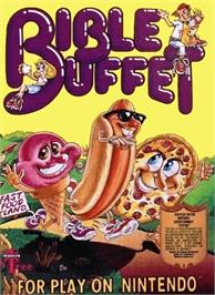 Box cover for Bible Buffet on the Nintendo NES.