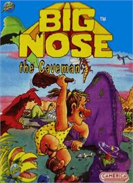 Box cover for Big Nose the Caveman on the Nintendo NES.