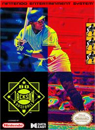 Box cover for Bo Jackson Baseball on the Nintendo NES.