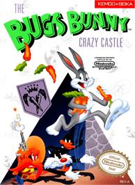 Box cover for Bugs Bunny Crazy Castle on the Nintendo NES.