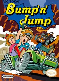 Box cover for Bump 'n' Jump on the Nintendo NES.