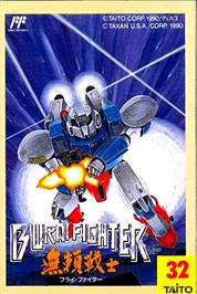 Box cover for Burai Fighter on the Nintendo NES.