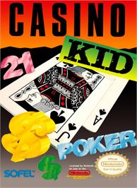 Box cover for Casino Kid on the Nintendo NES.