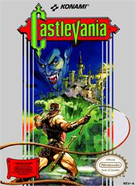 Box cover for Castlevania on the Nintendo NES.