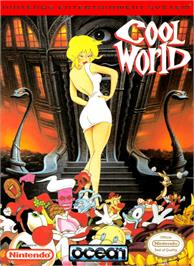 Box cover for Cool World on the Nintendo NES.